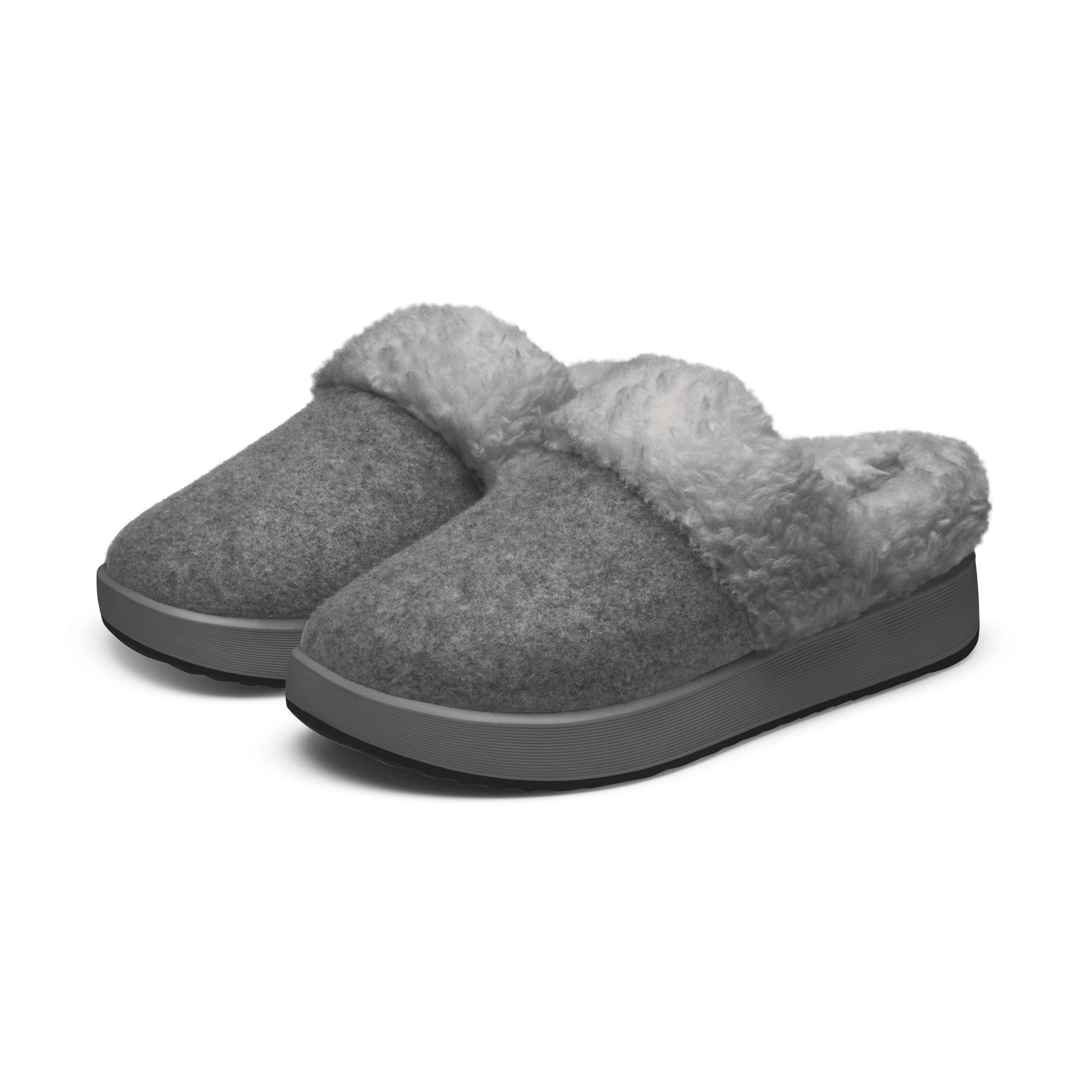 Women's Kiwi Slipper - Medium Grey (Pebble Grey Sole) - Image 5