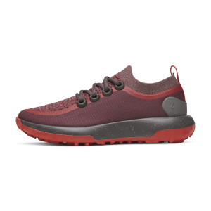 Women's Trail Runners - Deep Red (Dark Anthracite Sole)